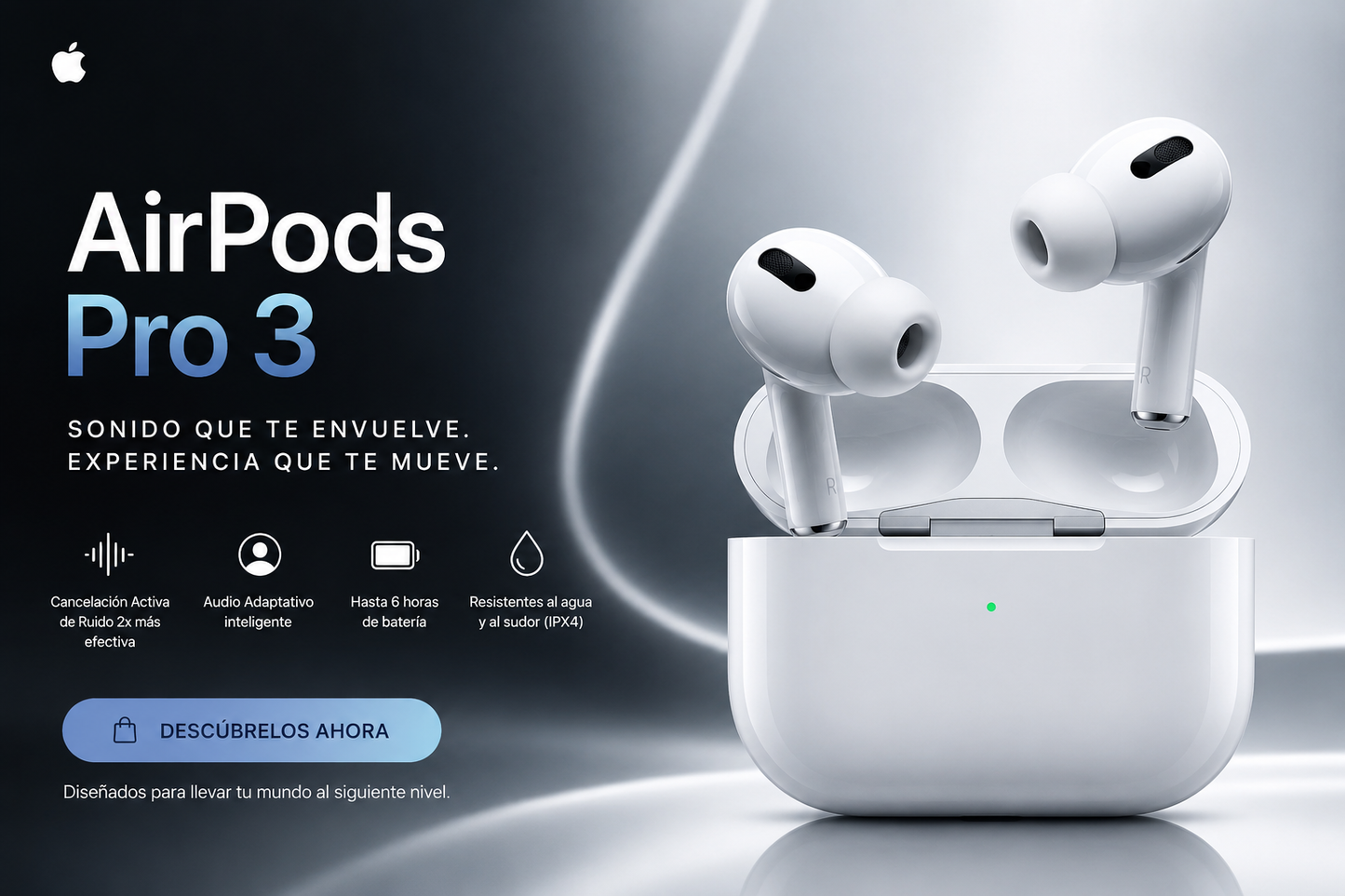 AUDIFONOS AIRPODS PRO 3RD GENERACIÓN